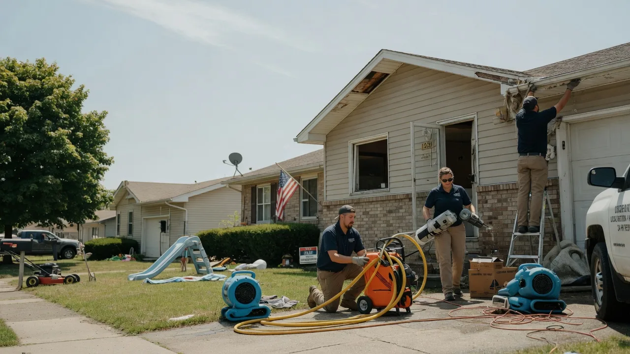 Water Damage Restoration in Harrisonville, MO near me